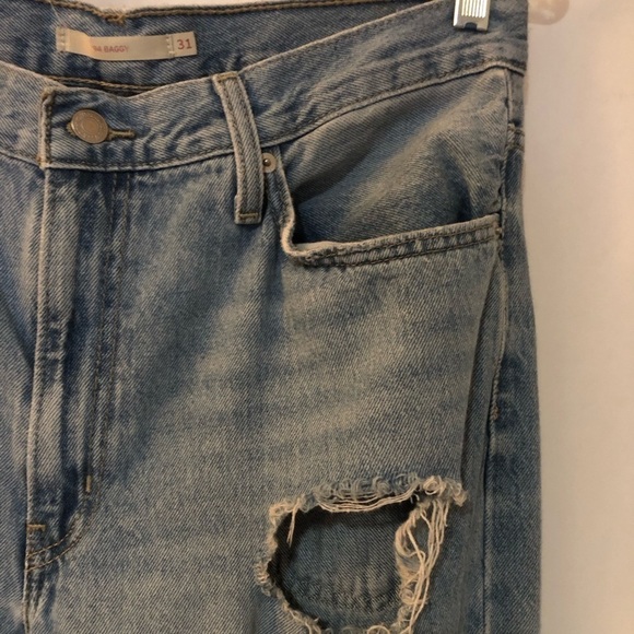 LEVI'S '94 Baggy Distressed Jeans Size 31 - Picture 7 of 8